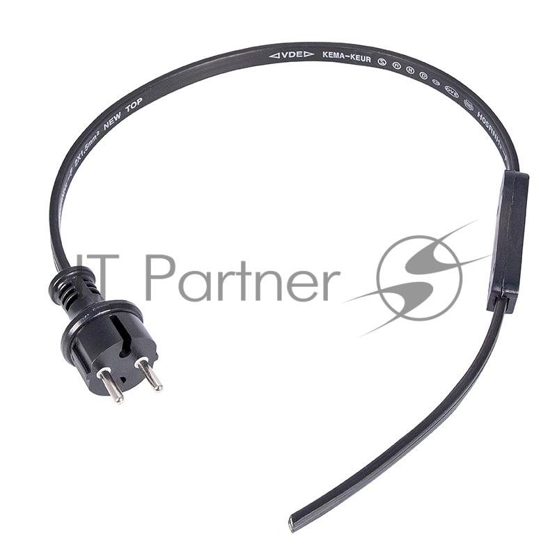 Набор для подключения двухжильного Neon-night Belt-light (шнур питания 1,5м с вилкой, коннектор)