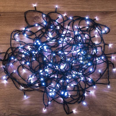Гирлянда светодиодная Neon-night универсальная 200 LED белые 20 метров, с контроллером