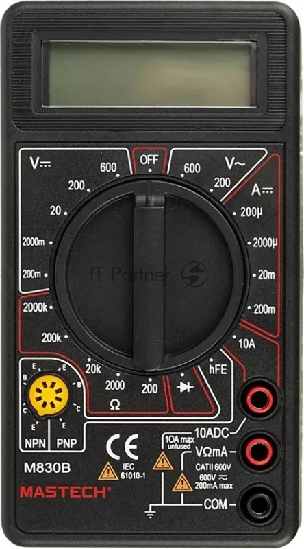 Портативный мультиметр MASTECH M830B