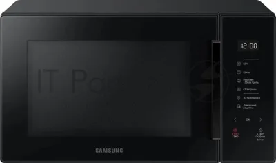 Микроволновая печь Samsung MG30T5018AK/BW черный, 30 л, 900 Вт, переключатели - сенсор