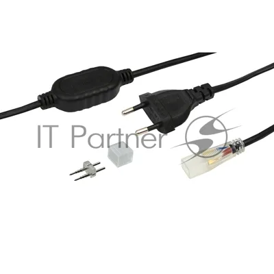 Установочный комплект для LED ленты Neon-night 220 В 6.5x13 мм, до 100 м