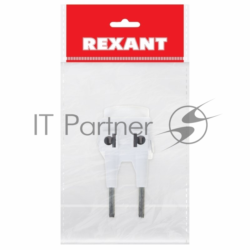 Адаптер сетевой Rexant "Козья ножка" 220В, 10А