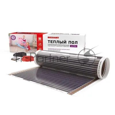 Пленочный теплый пол Rexant Ultra RXM 2209 м2/0,5 х 18 м/1980Вт