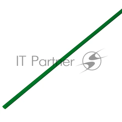 Термоусадочная трубка PROconnect 4,0/2,0 мм, зеленая, по 1 м