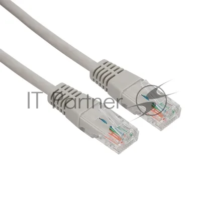 Пaтч-корд U/UTP Rexant, cat.5e, RJ45-RJ45, неэкранированный, LSZH серый, 3м