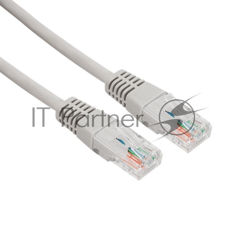Пaтч-корд U/UTP Rexant, cat.5e, RJ45-RJ45, неэкранированный, LSZH серый, 5м