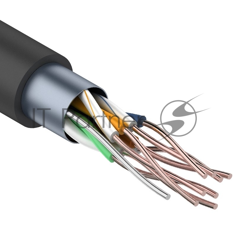 Кабель витая пара Rexant FTP 4PR 24AWG, cat.5e наружный (OUTDOOR) (бухта 305 м)