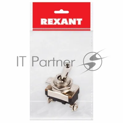 Тумблер Rexant 220V 10А (2c) ON-OFF однополюсныйMini (ASW-23) Индивидуальная упаковка 1 шт