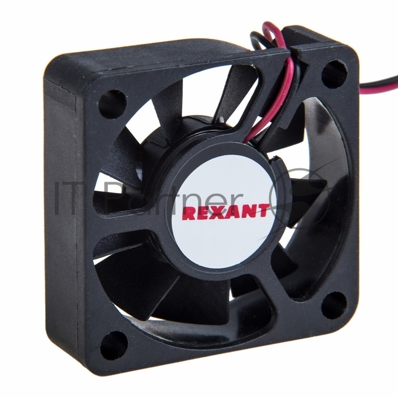 Вентилятор для корпуса Rexant RХ 4010MS 12VDC черный, 40 мм, 4800 об/мин, 20 дБ, 2 pin