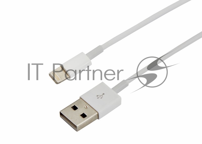 Кабель USB Rexant для iPhone 5/6/7 моделей ОРИГИНАЛ (чип MFI) 1 м белый