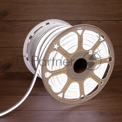 Гибкий неон Neon-night LED SMD 8х16 мм, двухсторонний, белый, 120 LED/м, бухта 100 м