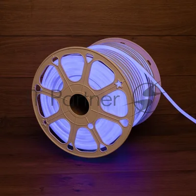 Гибкий неон Neon-night LED SMD 8х16 мм, синий, 120 LED/м