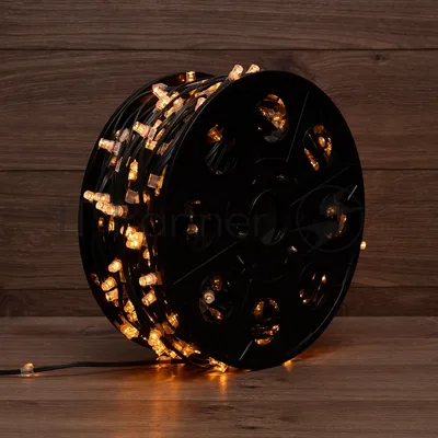 Гирлянда Neon-night LED ClipLight 12V 150 мм, цвет диодов Желтый
