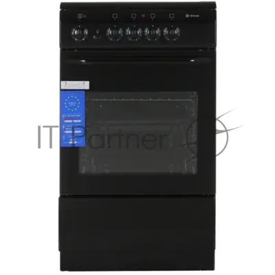 Плита электрическая De Luxe 506004.04ЭС 031 черный, конфорок 4 шт, духовка 60 л, 50 см x 87 см x 60 см