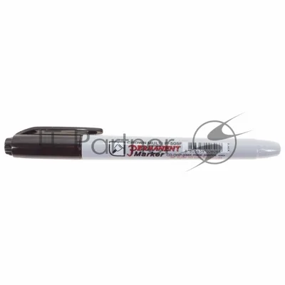 Маркер перманентный Crown "Multi Marker Super Slim" 1 мм, черный, пулевидный
