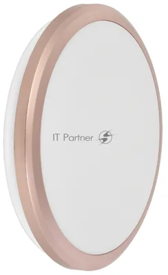 Светильник LED ДПБ 3205 24Вт IP54 4000K круг роз. золото LDPB0-3205-24-4000-K01 IEK