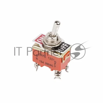 Тумблер Rexant 250V 15А (4c) ON-OFF двухполюсный