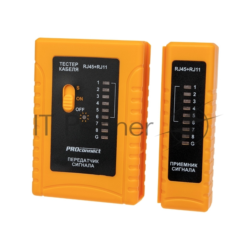 Тестер кабеля PROconnect RJ-45+RJ-11 468