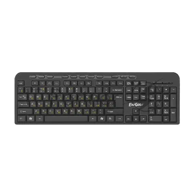 Клавиатура проводная ExeGate Multimedia Professional Standard LY-500M (EX286177RUS) проводная, USB, черный
