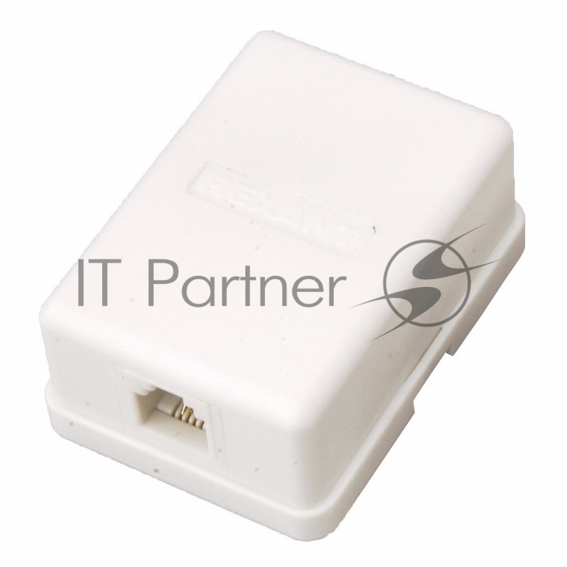 Рoзетка телефонная внешняя PROconnect, 1 порт RJ-11(6P-2C), категория 3, (50 шт/уп)