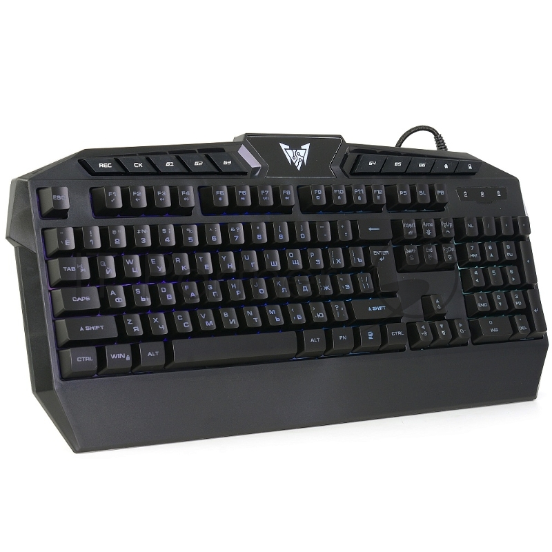 Клавиатура проводная CROWN CMGK-404, USB, черный