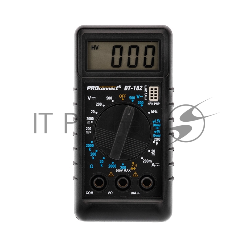 Портативный мультиметр PROconnect М-182 (DT-182)