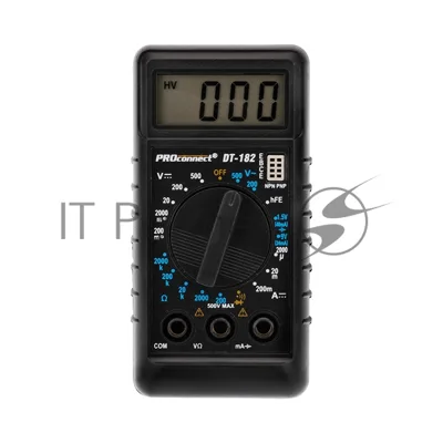Портативный мультиметр PROconnect М-182 (DT-182)