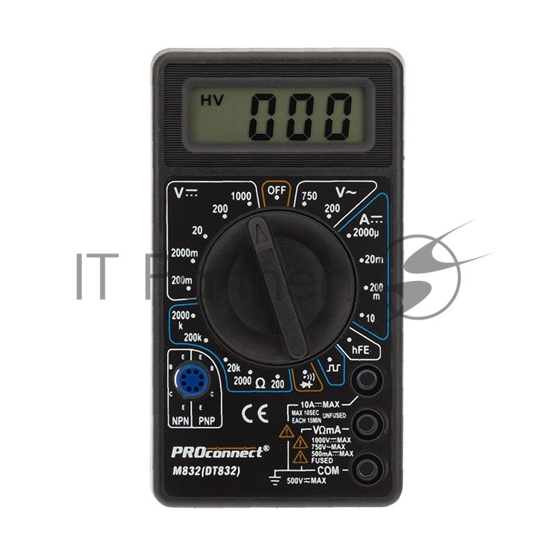 Портативный мультиметр PROconnect M838 (DT838)