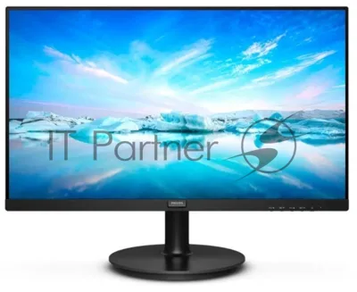 Монитор 21.5" Philips 222V8LA (00/01) VA 1920x1080, 75 Гц, 4 мс, 16:9, 250 кд/м2, 1xHDMI, 1xDP, 1xVGA, 1x3.5 мм, черный