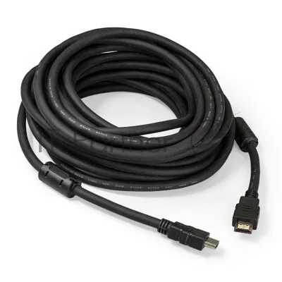 Кабель HDMI Exegate EX287726RUS EX-CC-HDMI2-10.0F (19M/19M, v2.0, 10м, 4K UHD, Ethernet, ферритовые кольца, позолоченные контакты)