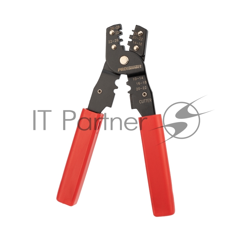 Кримпер PROconnect HT-202B для обжима автоклемм 0.10-6.0 мм²