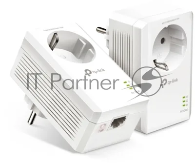 Сетевой адаптер TP-Link AV1000 Gigabit Passthrough Powerline Starter KitSPEED: 1000 Mbps PowerlineSPEC: Broadcom CPU, HomePlug AV2, 1+1 Gigabit PortFEATURE: Plug and Play, tpPLC Utility, Pair for More Security, Extra Power SocketKIT: 2× TL-PA7017P"