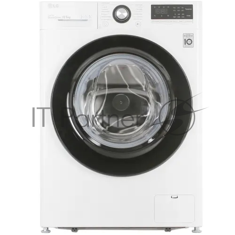 Стиральная машина LG TW4V3RS6W белый, загрузка фронтальная 10,5 кг, 1400 об/мин., класс: А