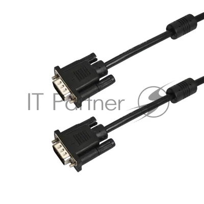 Шнур PROconnect VGA - VGA с ферритами, длина 1,8 метра, черный