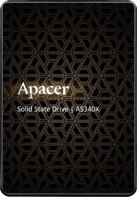 Накопитель SSD Apacer AS340X, 240Gb, 2.5", SATA III, R/W 550/520