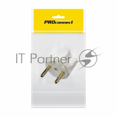 Сетевой переходник Rexant "Питер" PROconnect, белый, индивидуальная упаковка, 1 шт.