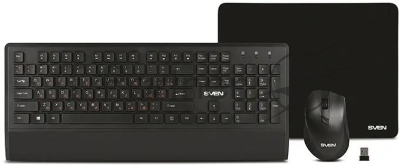 Комплект беспроводной клавиатура+мышь SVEN KB-C3800W