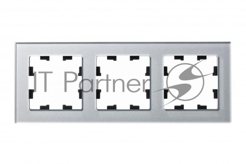 Рамка 3-м AtlasDesign Nature стекло алюм. SchE ATN320303