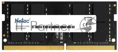Оперативная память NETAC Basic, DDR4, 4GB (1x4GB), 2666MHz, CL19, SO-DIMM