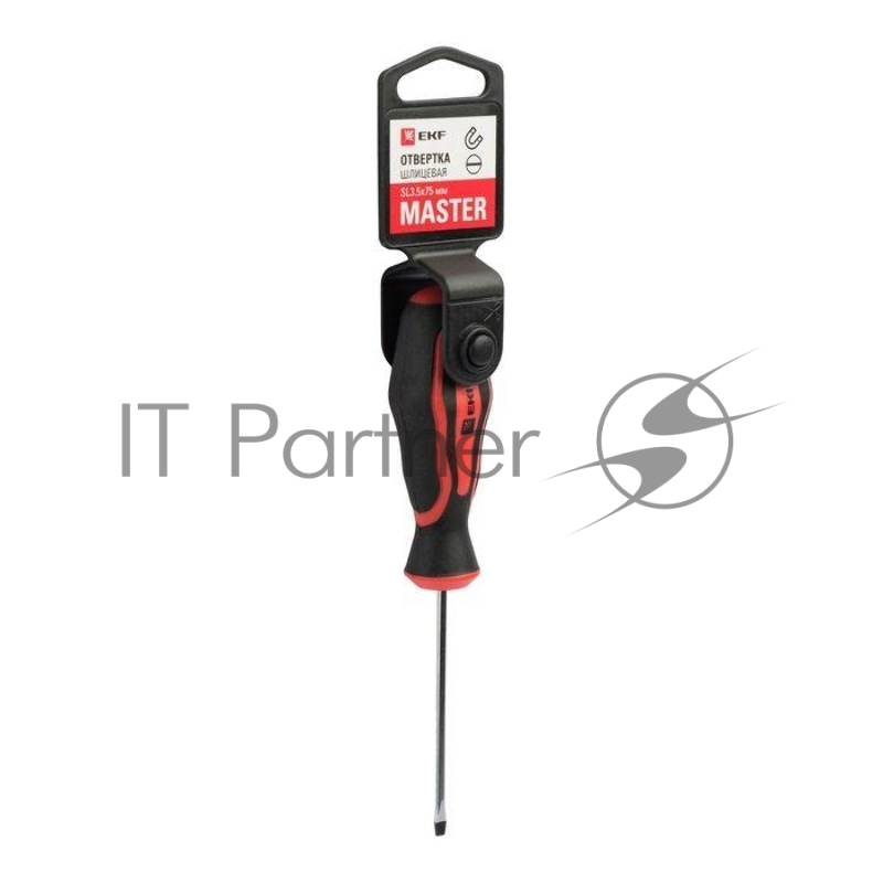 Отвертка SL3.5х75мм Master Basic EKF sl-3.5-75-mas