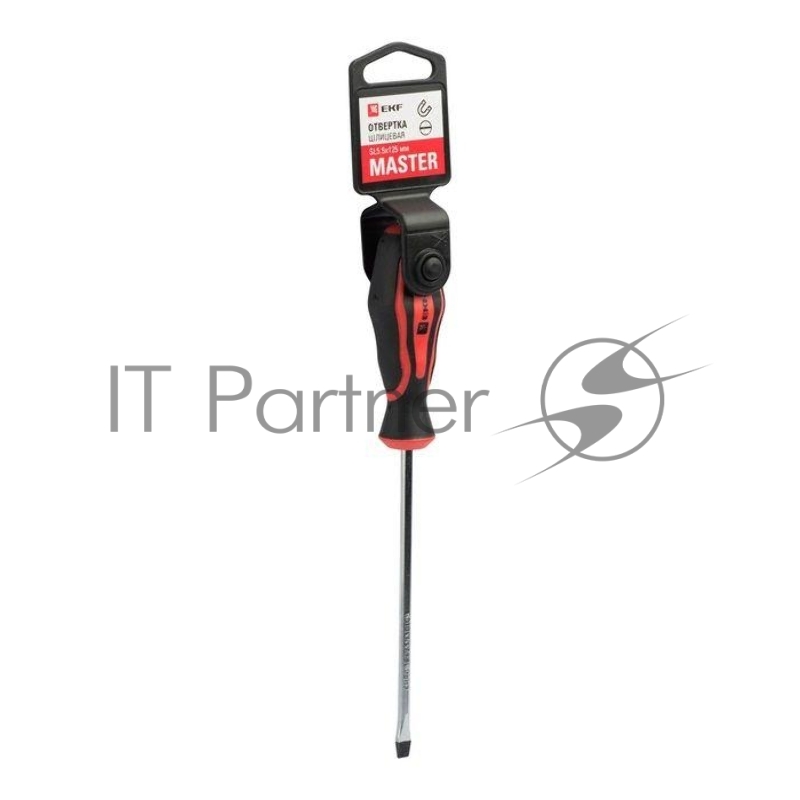 Отвертка SL5.5х125мм Master Basic EKF sl-5.5-125-mas