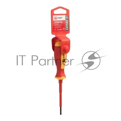 Отвертка SL3х75мм Expert 1000В PROхima EKF sl-3-75-exp-in