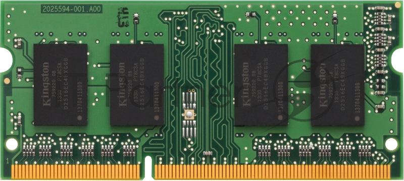 Оперативная память Kingston ValueRAM, DDR3, 4GB (1x4GB), 1600MHz, CL11, SO-DIMM