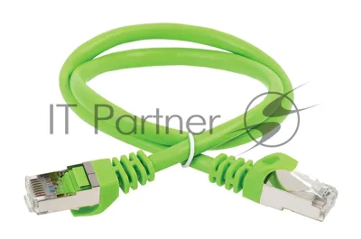 Патч-корд ITK PC02-C5EFL-5M FTP вилка RJ-45-вилка RJ-45 cat.5е 5м зеленый LSZH (уп.:1шт)