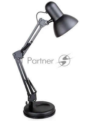 Светильник KD-313 C02 настол. 230В 60Вт E27 черный Camelion 13640