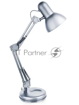 Светильник KD-313 C03 настол. 230В 60Вт E27 серебро Camelion 13641