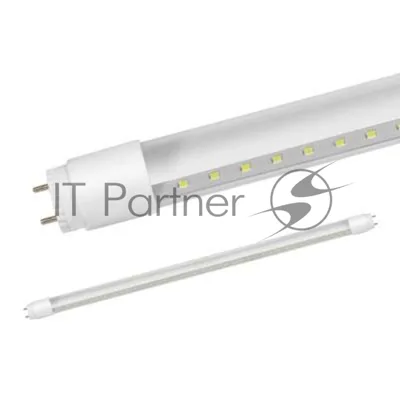 Лампа светодиодная LED-T8R-П-PRO 10Вт 230В G13R 6500К 800Лм 600мм прозр. поворотная IN HOME 4690612030944