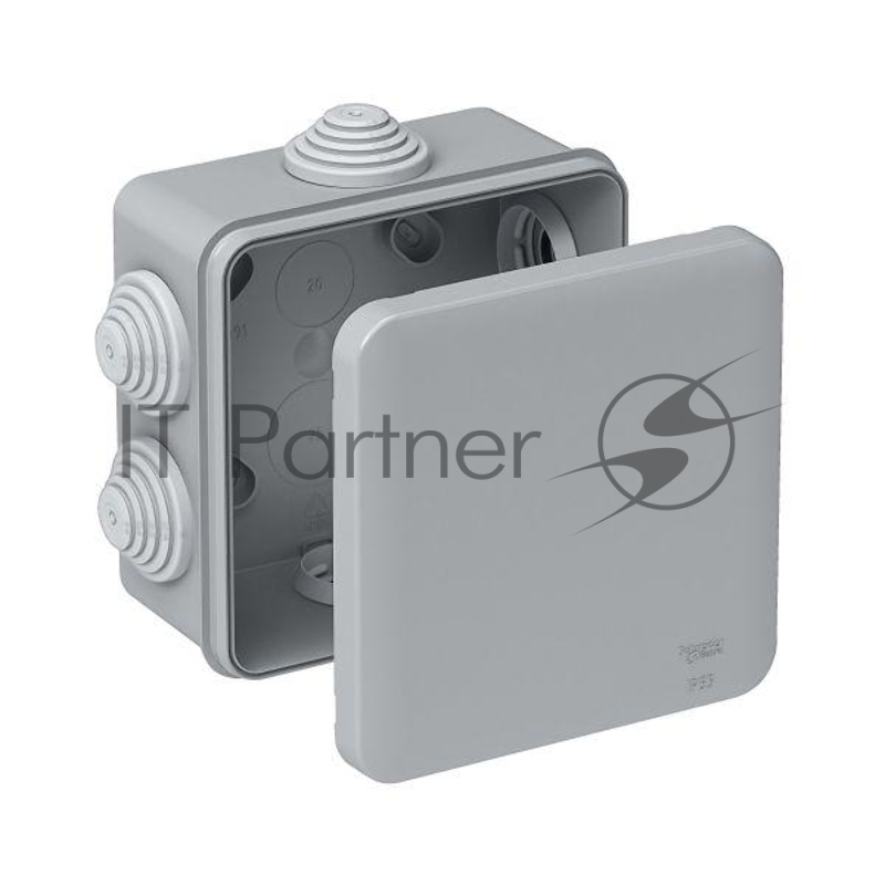 Коробка распределительная ОП 100х100х50 мм DIY SchE IMT350911