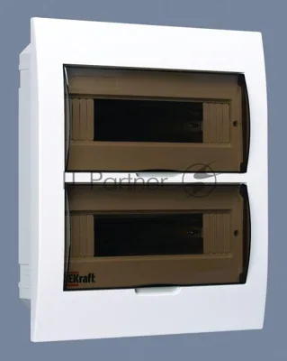 Корпус пластиковый встраиваемый 24мод. ЩРВ-П-24 35х30х10 IP41 SchE 31006DEK