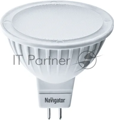 Лампа светодиодная Navigator NLL-MR16-5-12-3K-GU5.3 5Вт 3000К теплый белый GU5.3 360лм 12В